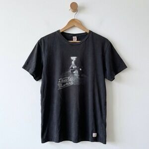 Deus Ex Machina Graphic T Shirt Black Motorcycles Print Mens Size Large Rare HTF